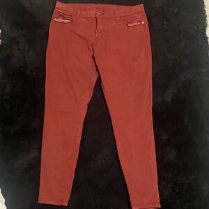 Women's Red Jeans